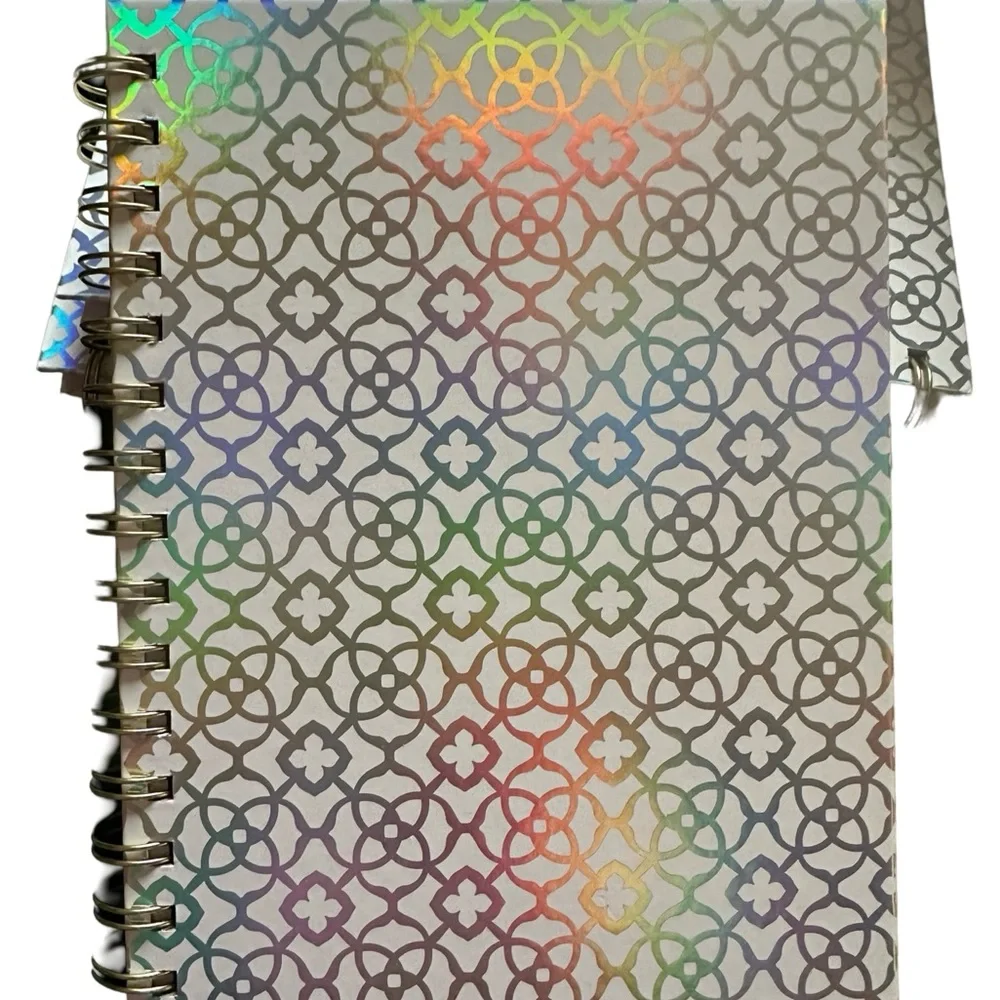 Kendra Scott Holographic Spiral Notebook Planner